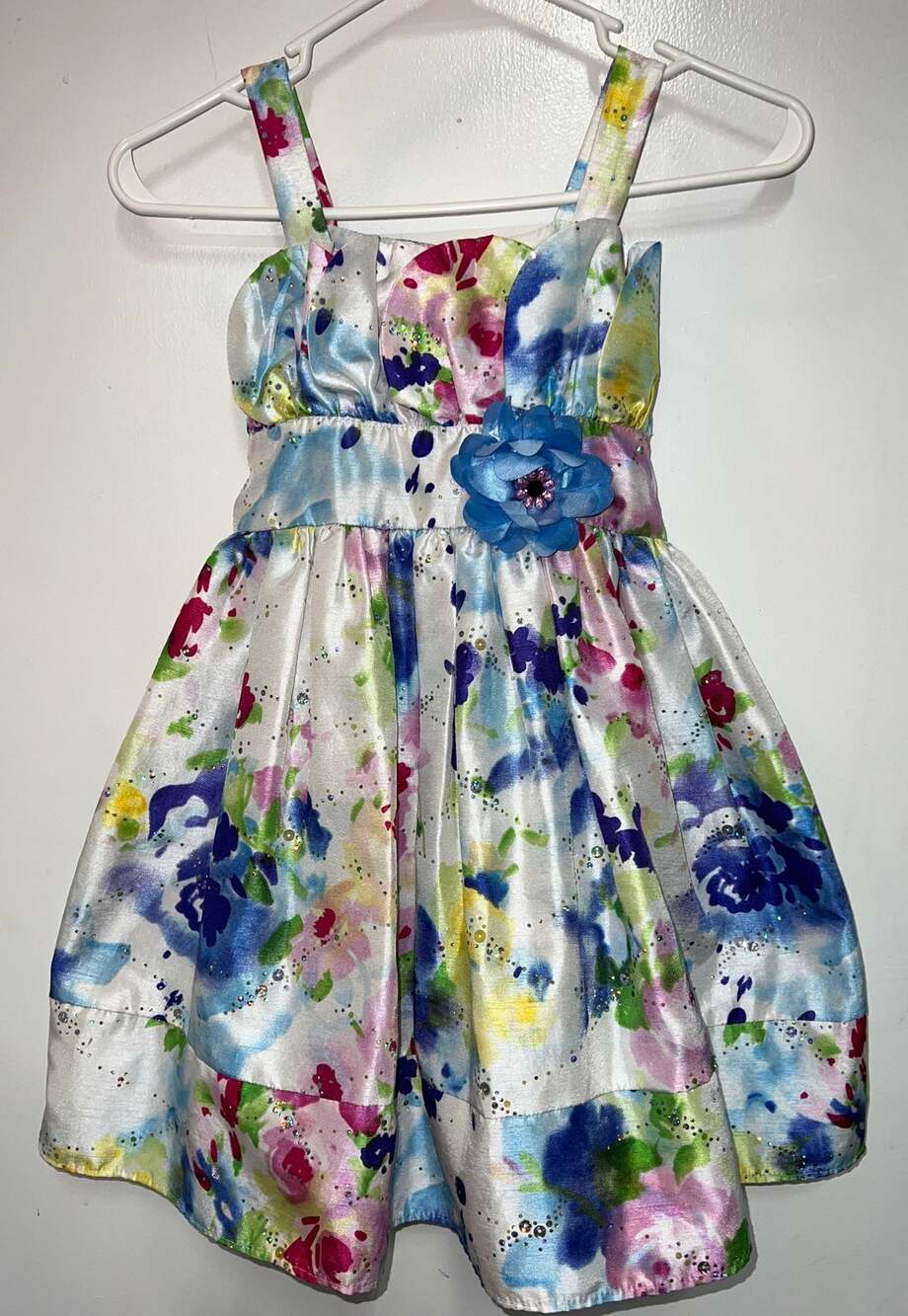Emily West Floral Dress Girls 7
